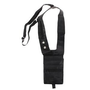 CTM Leather Deluxe Travel Shoulder Wallet